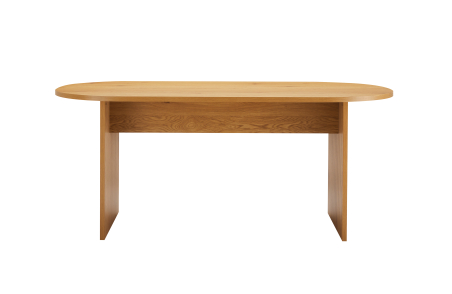 Table à manger GOYA finition chêne - 180x90 cm