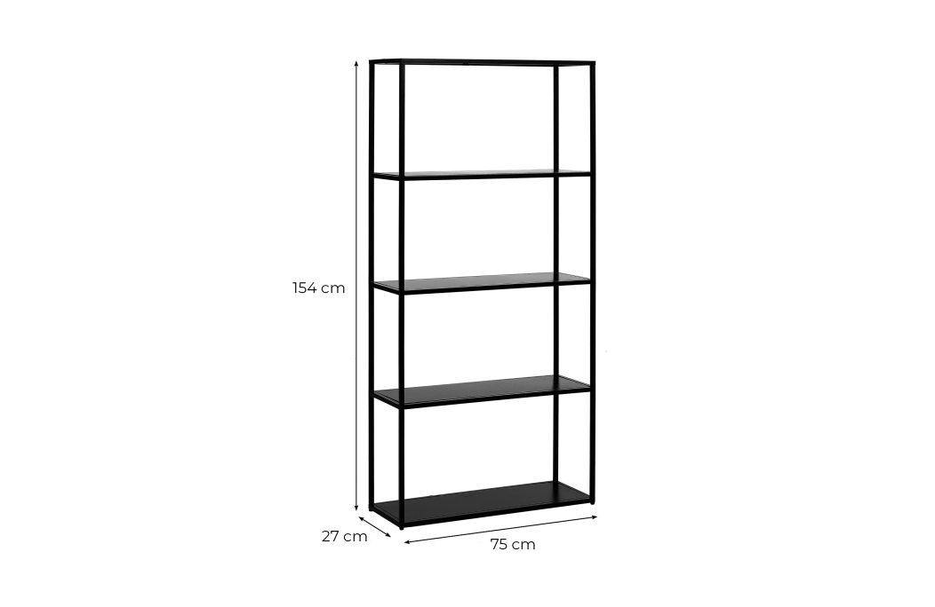 Etagère FILAR en métal - 75 x 27 x 154 cm