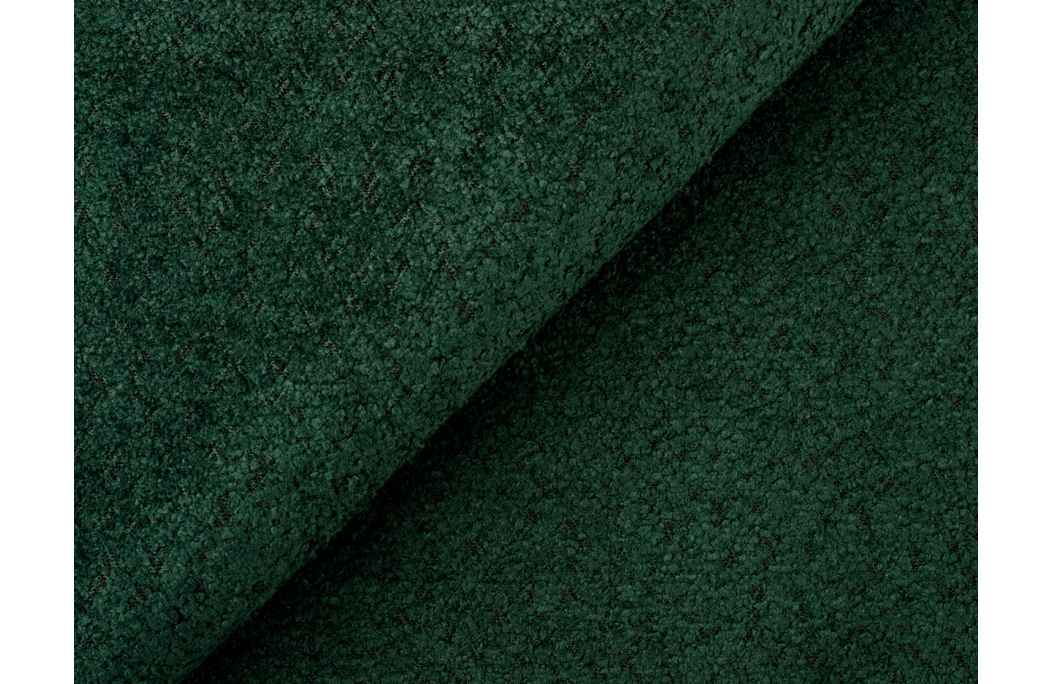 Canapé d'angle FUJI XL convertible avec coffre en tissu bouclettes