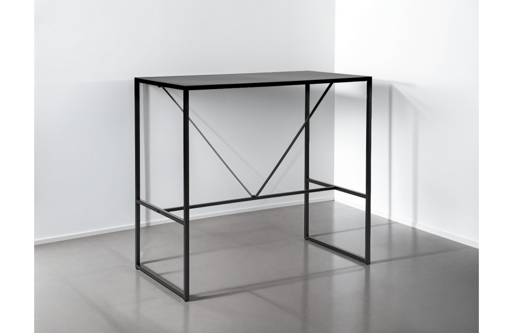Table de bar FILAR en métal - 115x60 cm