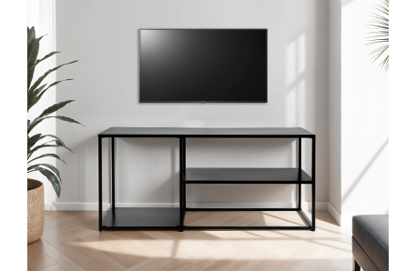 Meuble TV FILAR en métal - 112x50 cm