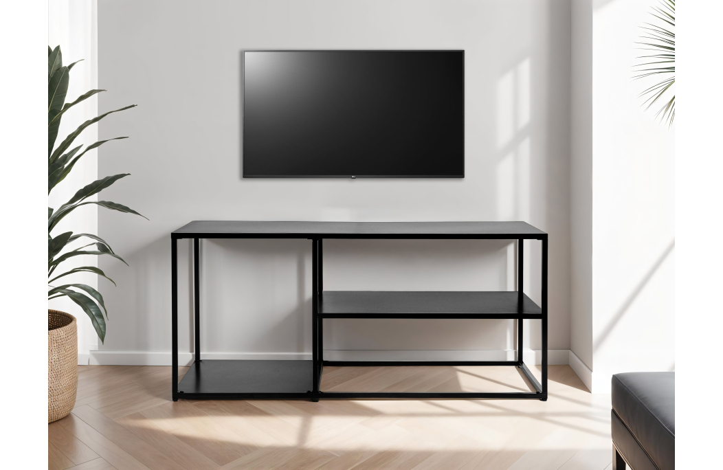 Meuble TV FILAR en métal - 112x50 cm