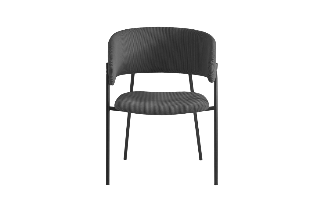 Lot de 6 chaises BOLD en velours côtelé