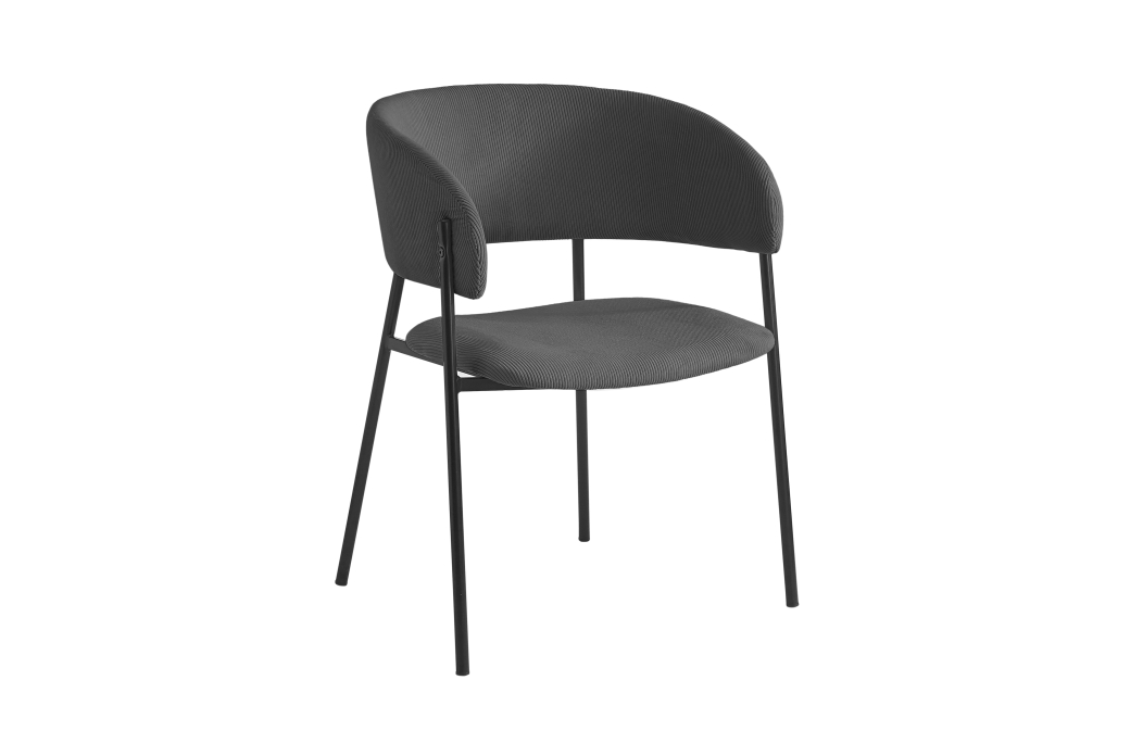 Lot de 6 chaises BOLD en velours côtelé