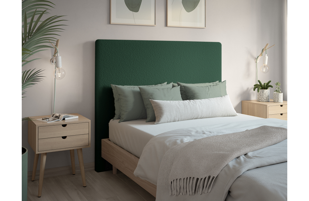 Tête de lit NUMA en tissu bouclette