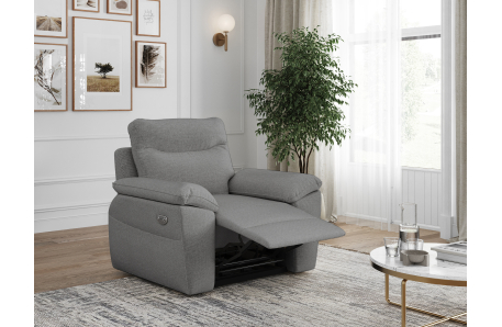 ROSS - Fauteuil de relaxation électrique en tissu