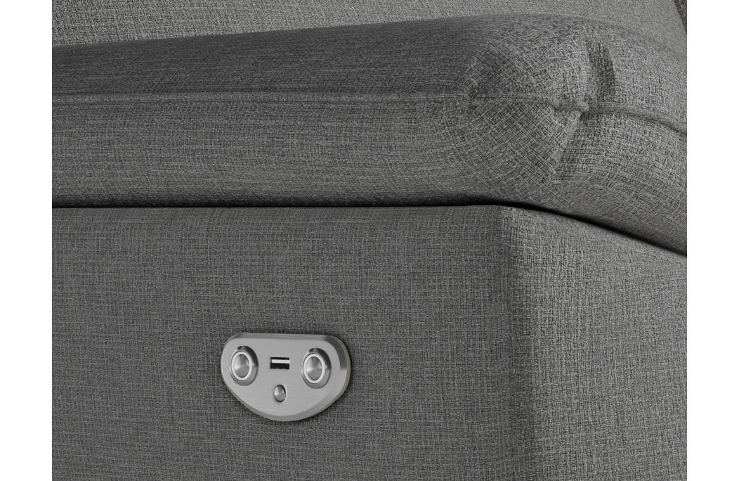 ROSS - Fauteuil de relaxation électrique en tissu