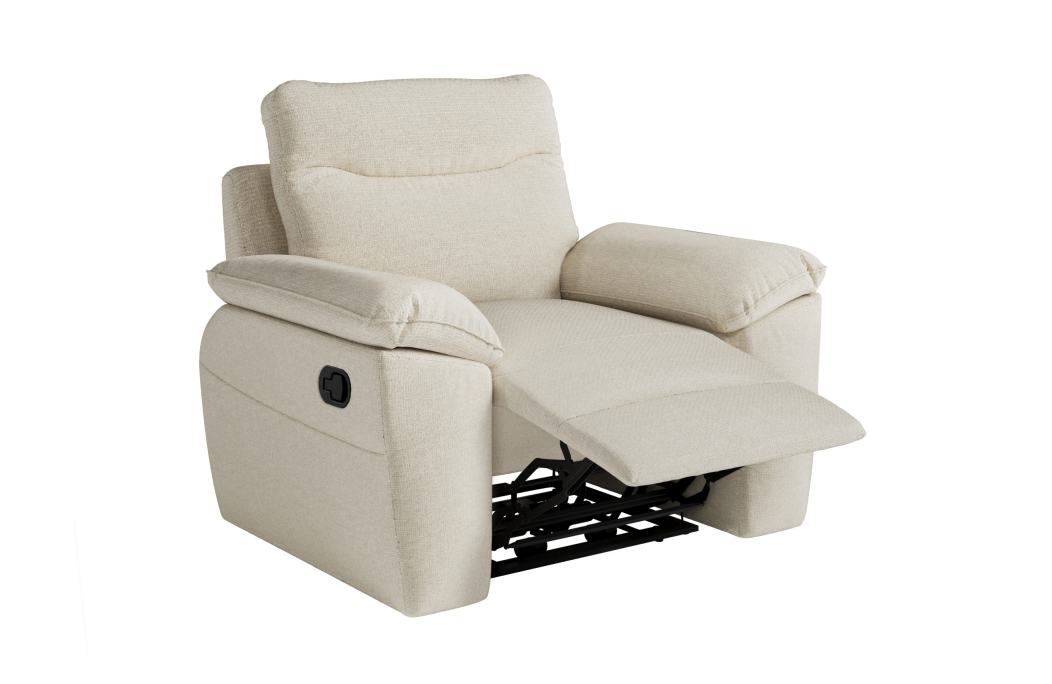 Fauteuil de relaxation manuel ROSS en tissu