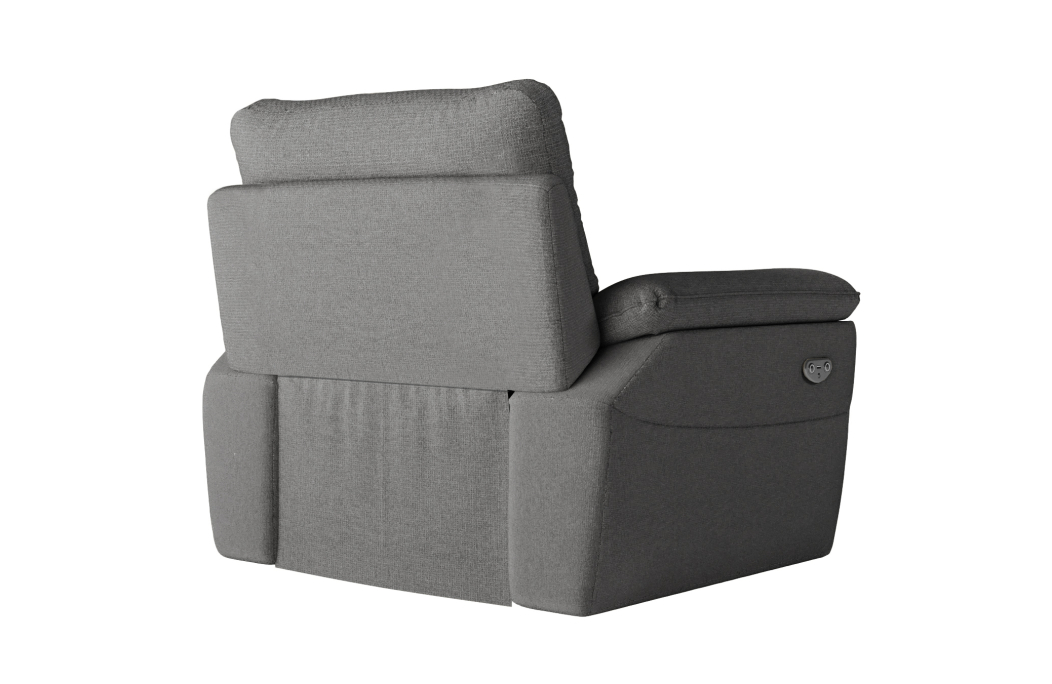 Fauteuil de relaxation électrique ROSS en tissu