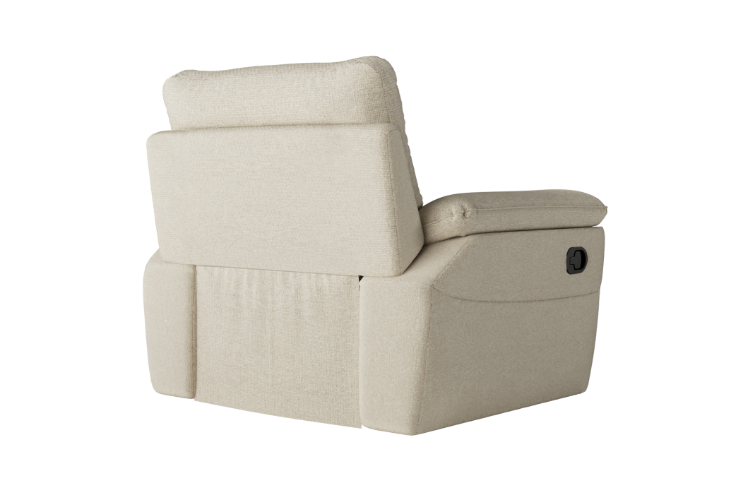 Fauteuil de relaxation manuel ROSS en tissu