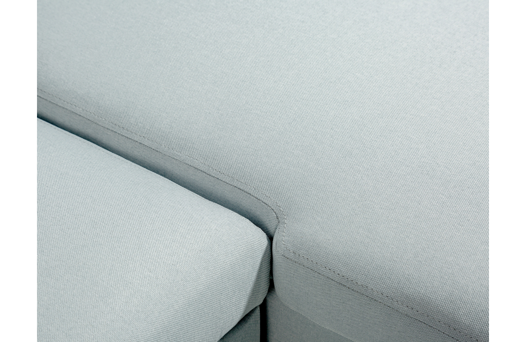 Canapé d'Angle 3 places MARIA SCANDINAVE Réversible et Convertible en Tissu
