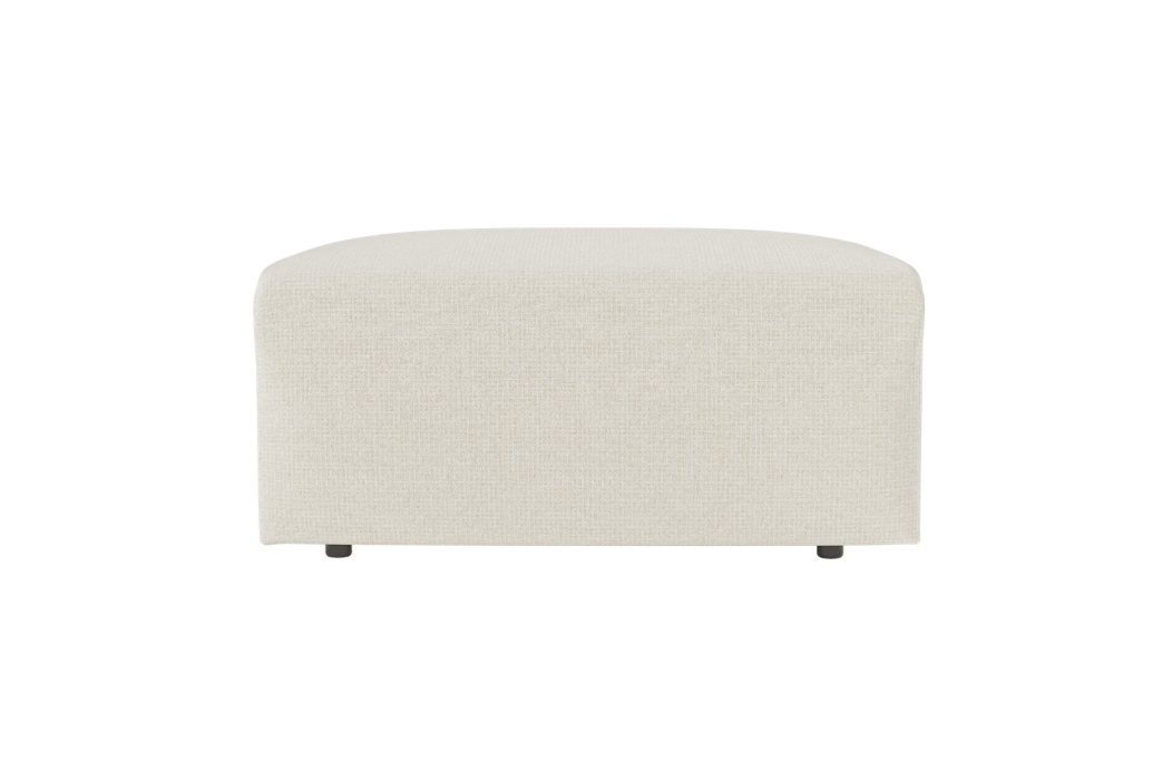 Pouf ROMANE en tissu Easy Clean antitache