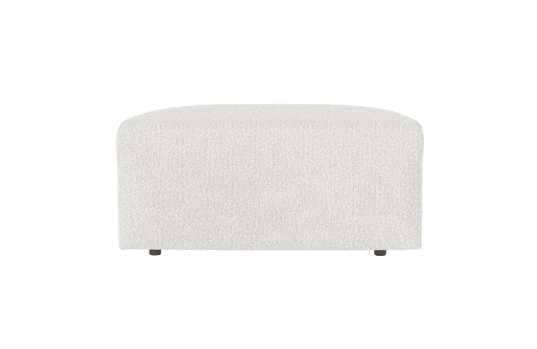 Pouf ROMANE en tissu bouclette