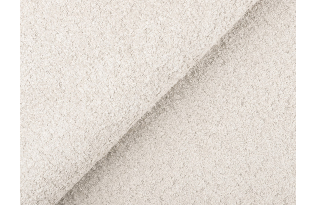 Pouf ROMANE en tissu bouclette