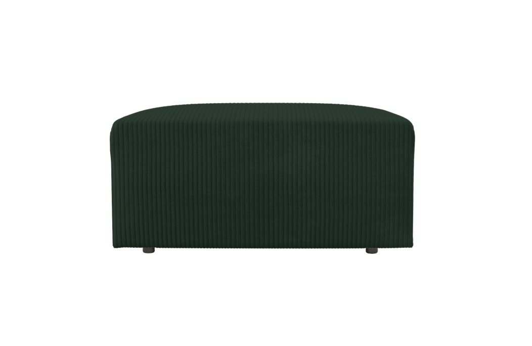 Pouf ROMANE en velours côtelé