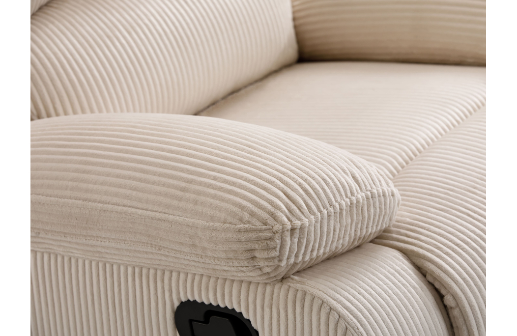 RELAXXO - Fauteuil de relaxation LEO en velours côtelé