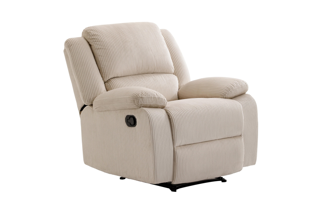 RELAXXO - Fauteuil de relaxation LEO en velours côtelé
