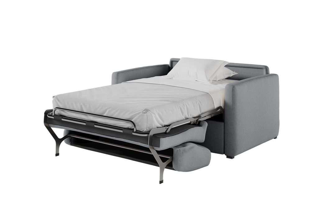 Fauteuil AGATHE convertible express couchage quotidien en tissu
