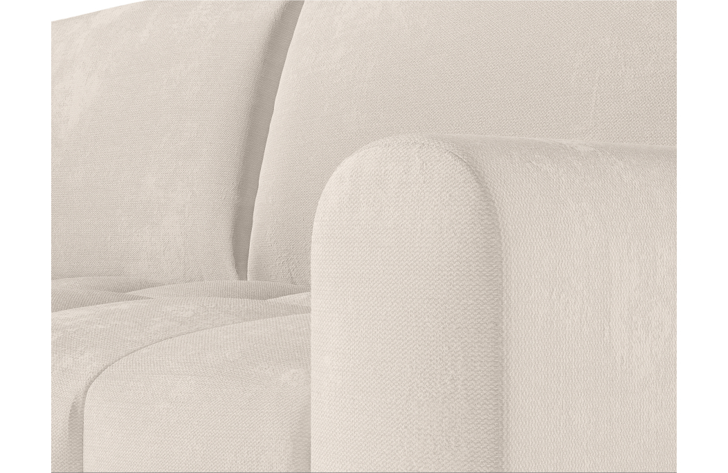 Canapé SILVIO convertible 3 places système couchage express en tissu