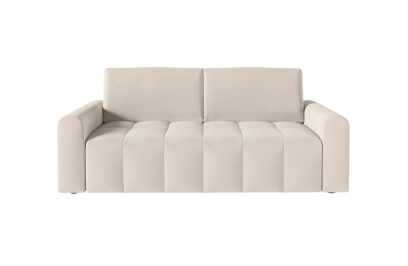 Canapé SILVIO convertible 3 places système couchage express en tissu