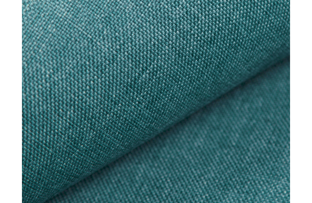 Canapé CAROLE convertible 3 places système couchage express avec têtières réglables en tissu