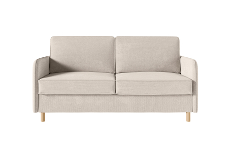 Canapé MIKA convertible 3 places système couchage express en tissu