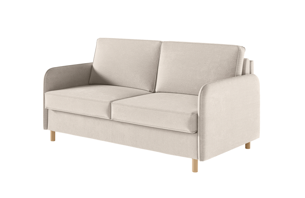 Canapé MIKA convertible 3 places système couchage express en tissu