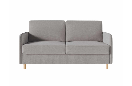 Canapé MIKA convertible 3 places système couchage express en tissu