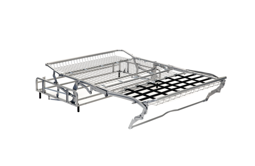 Canapé MIKA convertible 3 places système couchage express en tissu