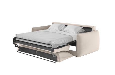 Canapé DARIO convertible 3 places système couchage express en tissu