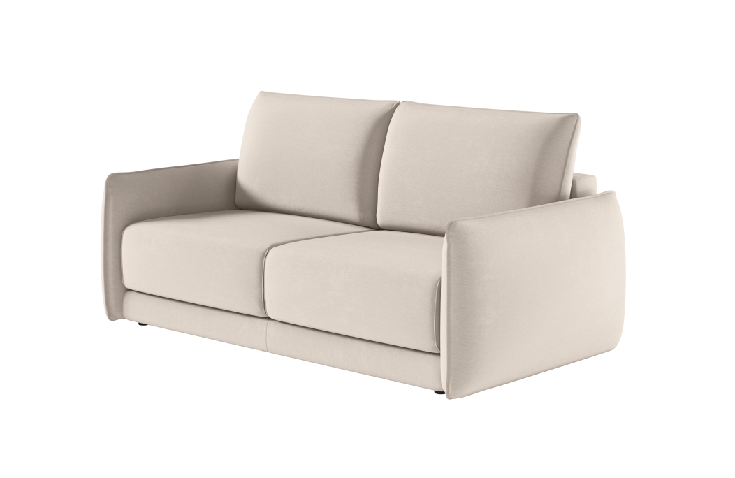 Canapé DARIO convertible 3 places système couchage express en tissu