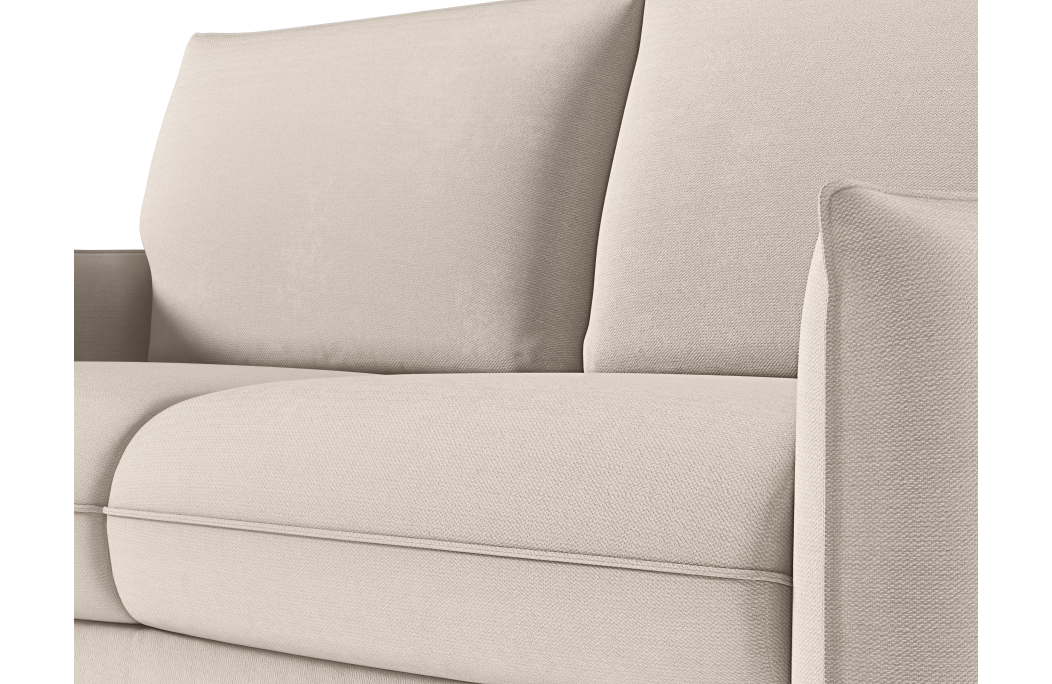Canapé ERIK convertible 3 places système couchage express en tissu