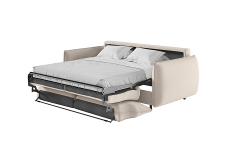 Canapé ERIK convertible 3 places système couchage express en tissu
