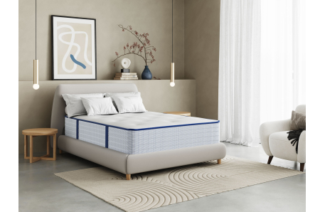 Matelas à mémoire de forme HANSEN + ressorts ensachés- 33cm d'épaisseur