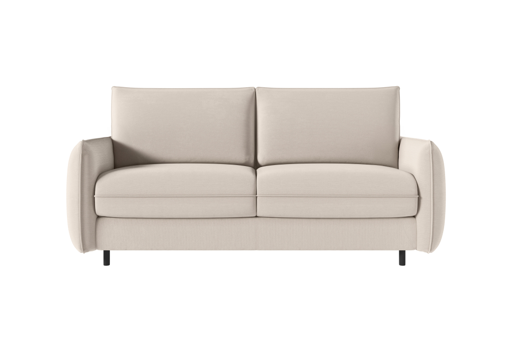Canapé ERIK convertible 3 places système couchage express en tissu