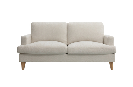 Canapé droit TALMA 3 places en tissu