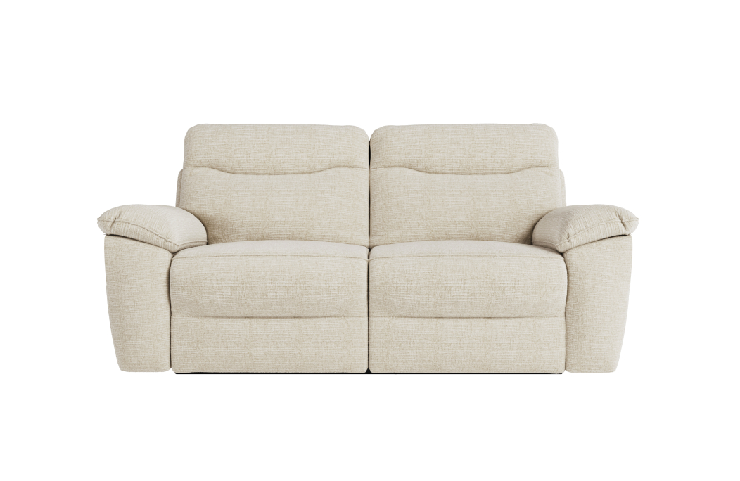 PACK - Canapé de relaxation ROSS manuel 2 et 3 places en tissu texturé 3D