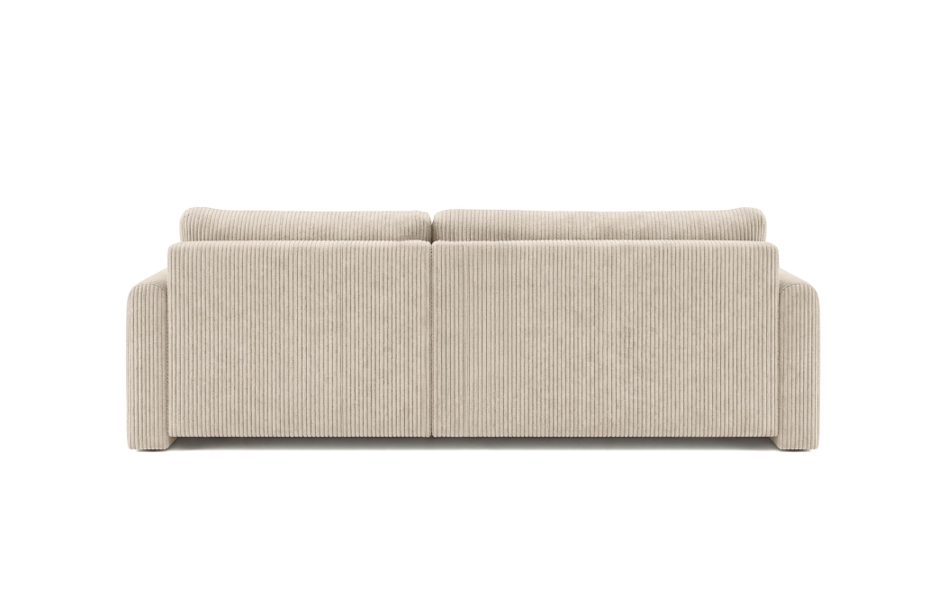 Canapé d'angle reversible convertible 4 places VERA en velours cotelé