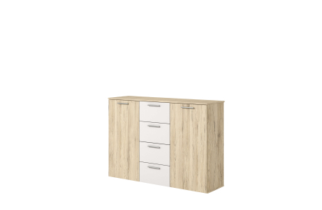 Commode ORION 2 portes et 4 tiroirs