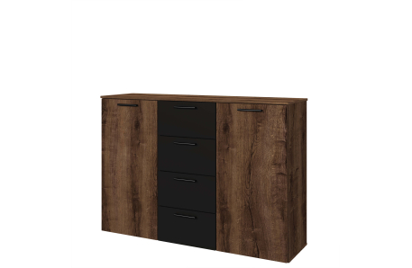 Commode ORION 2 portes et 4 tiroirs