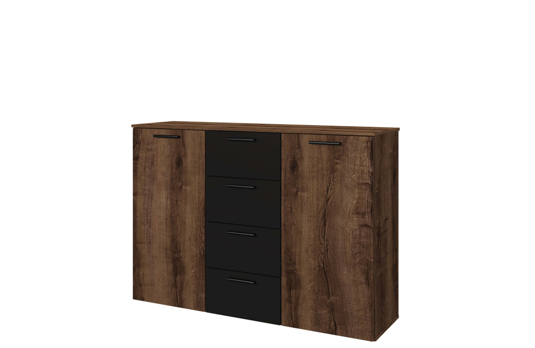 Commode ORION 2 portes et 4 tiroirs