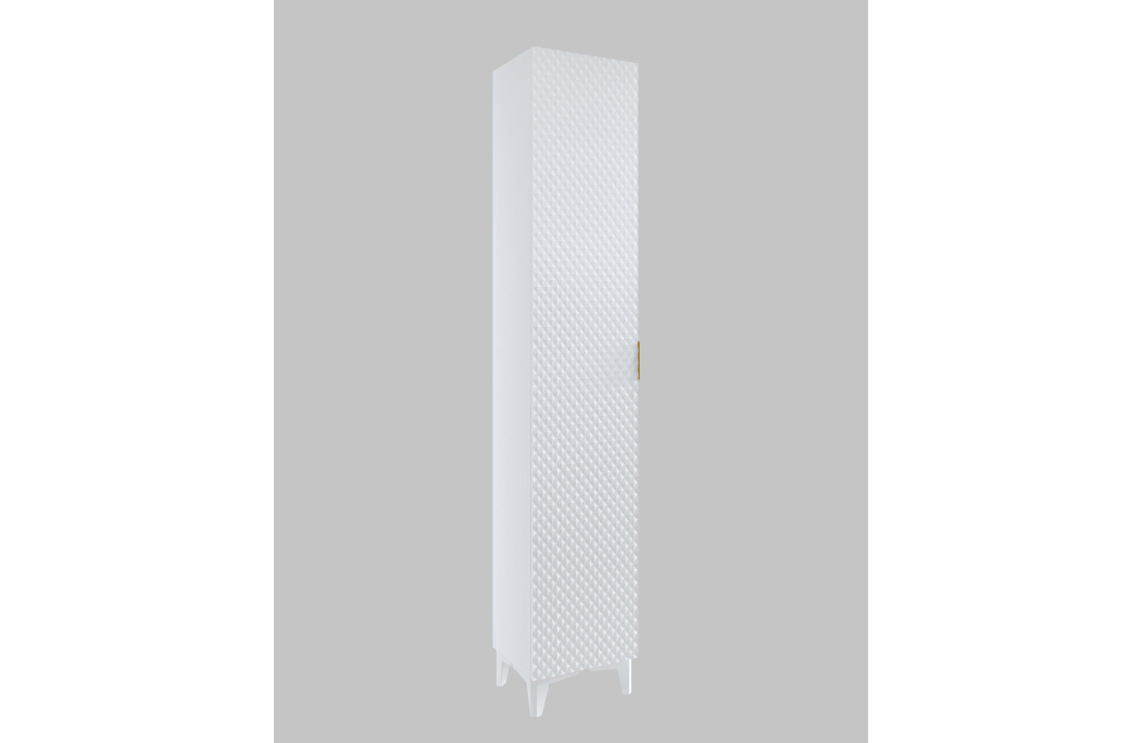 Colonne murale ELYSIA avec 1 porte en panneaux de particules mélaminés