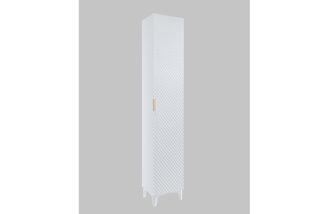 Colonne murale ELYSIA avec 1 porte en panneaux de particules mélaminés