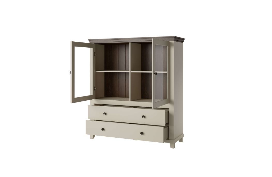 Buffet VOLTERRA avec 2 portes et 2 tiroirs
