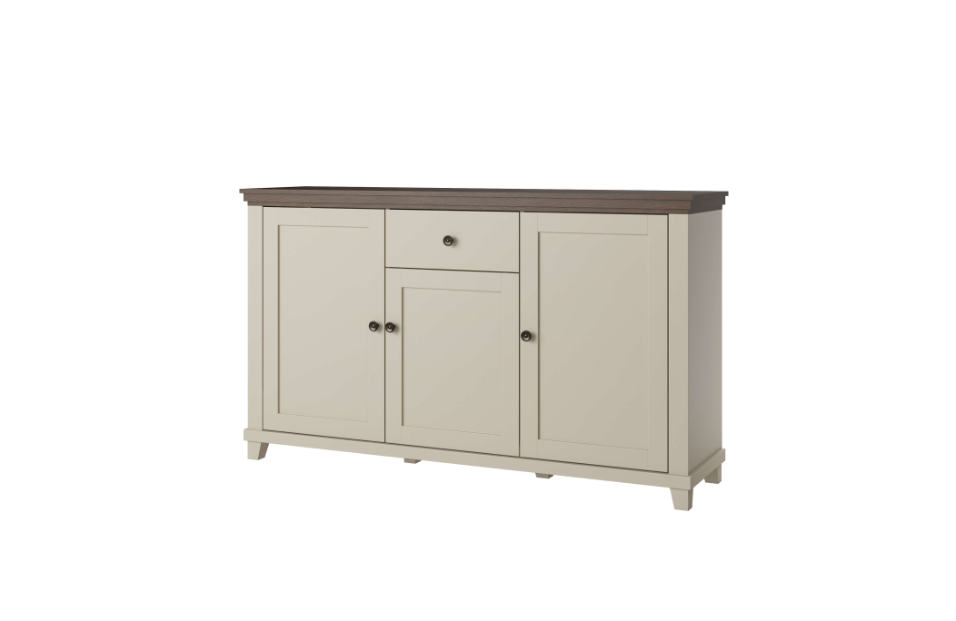 Buffet VOLTERRA avec 3 portes et 1 tiroir
