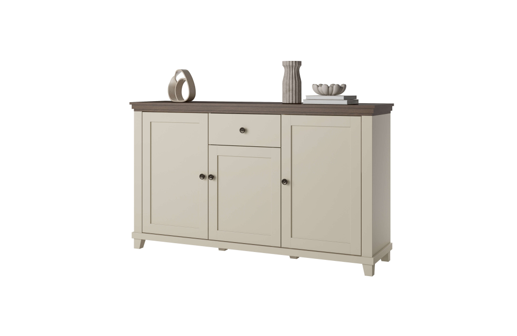 Buffet VOLTERRA avec 3 portes et 1 tiroir