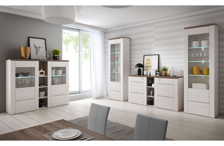 Buffet VOLTIA avec 2 portes et 3 niches