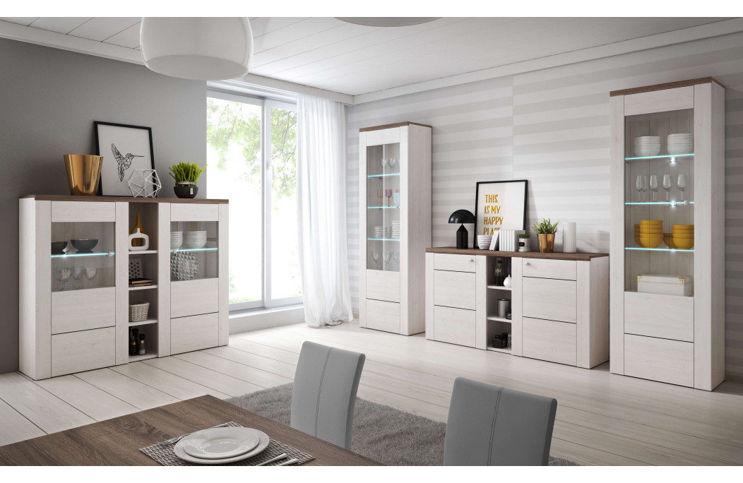 Buffet VOLTIA avec 2 portes et 3 niches