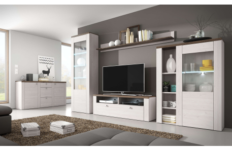 Buffet VOLTIA avec 2 portes et 3 tiroirs