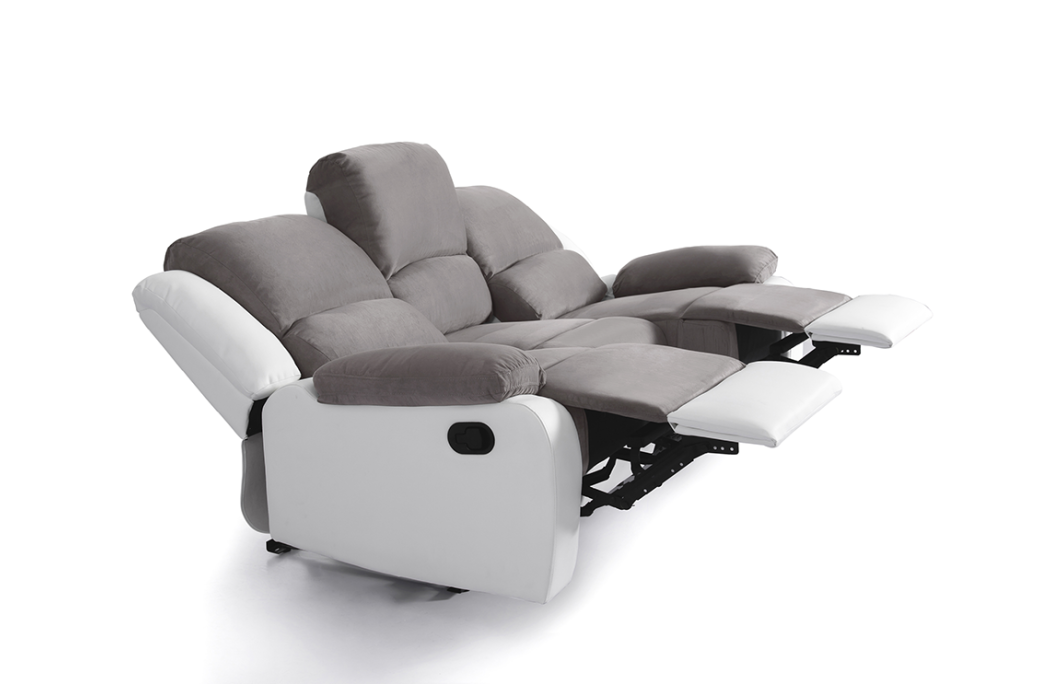 Canapé Relaxation 3 places Microfibre / Simili DETENTE